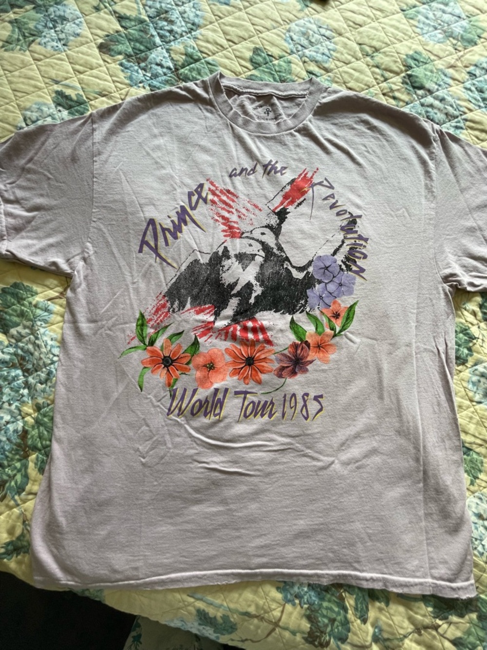 Prince and the Revolution purple graphic tee